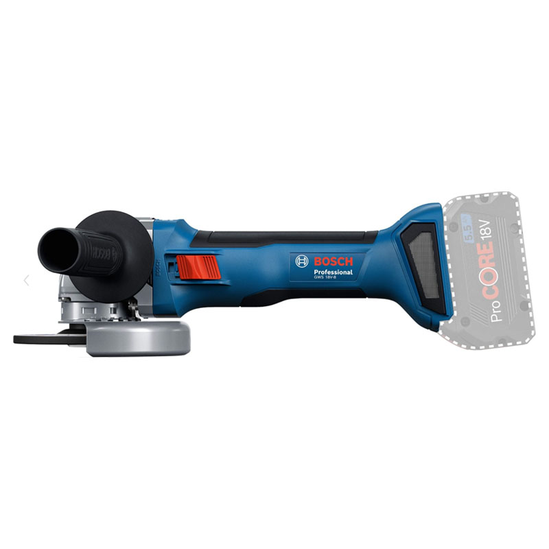 100mm Máy mài góc dùng pin 18V Bosch GWS 18V-8 (Solo)
