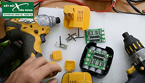 Pin của máy khoan pin bị chai- hư phải làm sao?