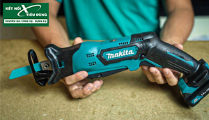 [Review] Rất Nhỏ Gọn: Cưa Kiếm Pin Makita JR105DSYE Dùng Pin 12V, Tiện Đủ Đường