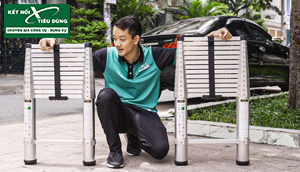[Review] Thang Nhôm Rút Đơn Cao Cấp Xstep XT380A, XT410A: Thang Chuẩn Mỹ, Cực Xịn, Cực Đa Năng