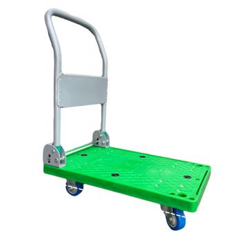 100kg Xe đẩy hàng sàn nhựa 4 bánh Herdar V100