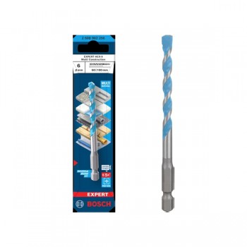 6mm Mũi khoan đa năng Hex-9 Bosch 2608902256