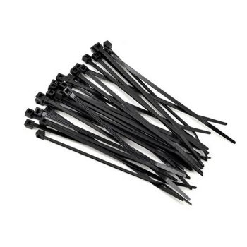 Bộ 100 dây rút nhựa đen Total THTCTB10025  100x2.5mm