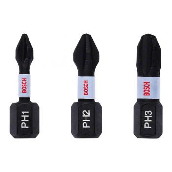 Bộ 3 mũi vít philips Bosch 2608522470