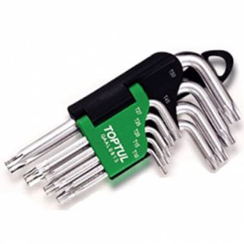 Bộ chìa lục giác đầu sao 9 món ngắn TOPTUL GAAL0913