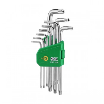 Bộ chìa vặn lục giác tay dài 9 chiếc T10-T50 SK tools SK01519