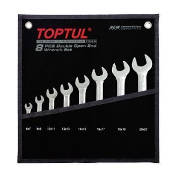 Bộ cờ lê 2 đầu mở 8 món Toptul GPAJ0802