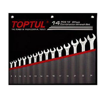 Bộ cờ lê vòng miệng 14 chi tiết Toptul  GPCW1401