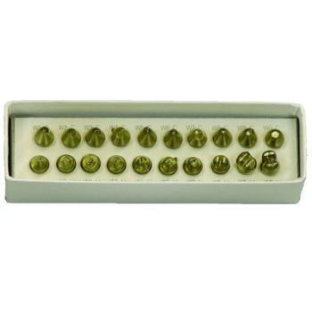 Bộ đầu ren thay thế hệ inch 10 chi tiết Mitutoyo 126-810