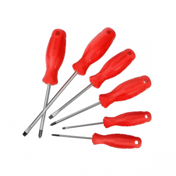 Bộ Tua vít 8 cái gồm (4 cái đầu hoa khế, 4 cái đầu dẹt) thép CR-V Workpro WP200502