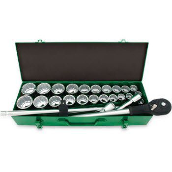 Bộ tuýp bông bóng 3/4" 26 món Toptul GCAD2608