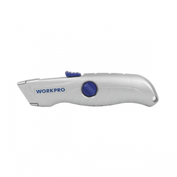 Dao tiện ích có lưỡi cắt bằng nhôm lưỡi dao tự động thu vào Workpro WP213007