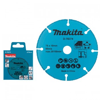 Đĩa cắt đa năng Carbide 76x10mm Makita D-78374