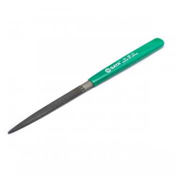 Dũa kim loại bán nguyệt mini răng bán thô 200mm SATA 03944