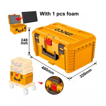 Hộp đựng dụng cụ 19 inch xếp chồng INGCO PBXS103