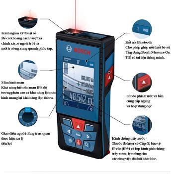Máy đo khoảng cách 100m Bosch GLM 100-25 C (0601072YK0)