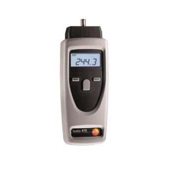 Máy đo tốc độ vòng quay Testo 470 (1〜99999 rpm;±0.02％)