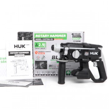 Máy khoan bê tông dùng pin 21V Hukan G3STOM-O2 (Chưa Pin & Sạc)