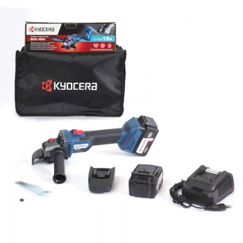 Máy mài góc dùng pin 18V Kyocera BGX-1800 (2 Pin 3.0Ah, 1 Sạc)