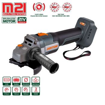 Máy mài góc dùng pin 21V Dekton M21-AG9600 (Chưa Pin & Sạc)