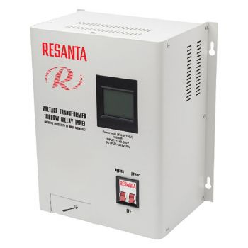 Máy ổn áp 10000W gắn tường Resanta 63/6/53 (loại rơle)