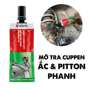 Mỡ tra ống phanh coupen Wurth Brake Cylinder paste 10g