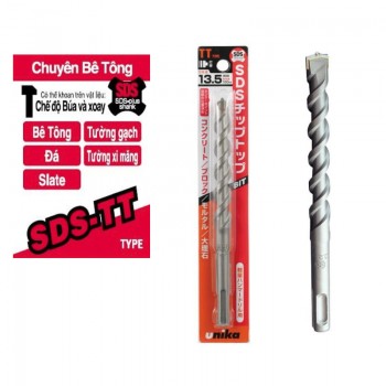 Mũi khoan bê tông 16mm Unika TT16.0x160 (SDS Plus)