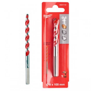 Mũi khoan bê tông cao cấp 8x100mm Milwaukee 4932471182