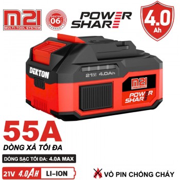 Pin 21V 4.0Ah Dekton M21-B4055A