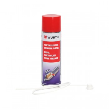 Súc rửa lưới lọc ống pô động cơ dầu 400ml Wurth Diesel Particulate Filter Cleaner