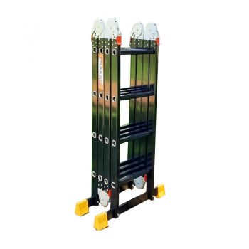 Thang gấp xếp 4 đoạn Nakata 4 bậc VN-04B ( có chân ngang chống trượt )