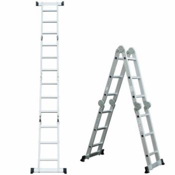 Thang nhôm gấp đa năng 4 đoạn Advindeq ADM103