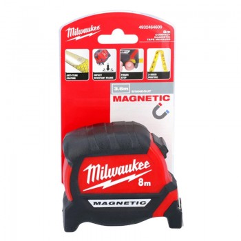 Thước cuộn thép có từ Milwaukee 4932464600 Gen III 8m