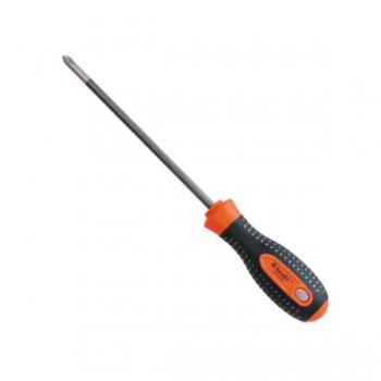 Tua vít thép cán cao su chấm bi 6 x 125mm Asaki AK-6327