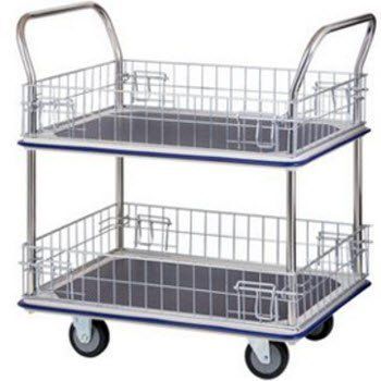 Xe đẩy hàng 2 tầng có lưới bảo vệ SUMO HB-220M