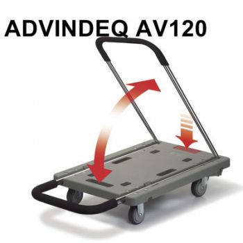 Xe đẩy hàng 4 bánh Advindeq AV120