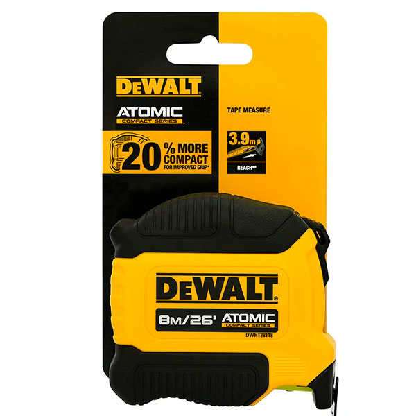 Thước cuộn thép 8m Dewalt DWHT38118-30