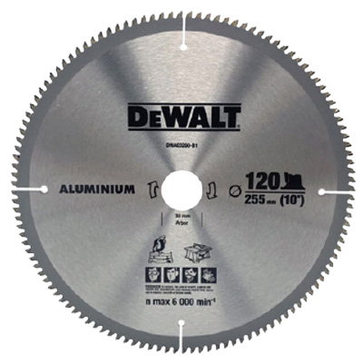 120T Lưỡi cắt nhôm 255mm Dewalt DWA03260-B1