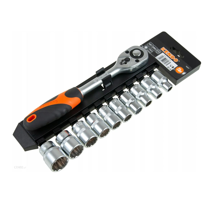Bộ đầu tuýp 11 chi tiết Kendo 16207