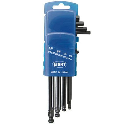 Bộ lục giác hệ inch 13Pc EIGHT 016-13ZD