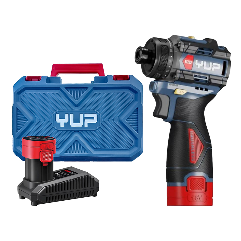 Bộ máy vặn vít cấp trượt dùng pin 16V Yup YP16 W50B (2 Pin 2.0Ah, 1 Sạc)