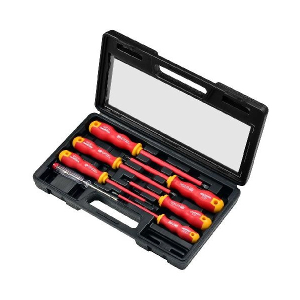 Bộ tô vít 7 chi tiết, cách điện 1000v Whirl Power 102-1207