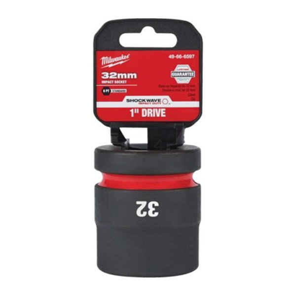 Đầu tuýp impact 1” - 32mm 6 cạnh Milwaukee 49-66-6597