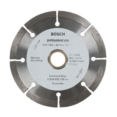 Đĩa cắt gạch, Bê tông ướt 105mm Bosch 2608603728