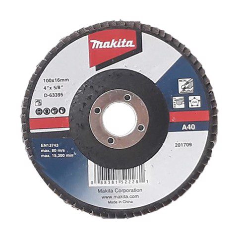 Đĩa nhám xếp A40 100mmX16mm Makita D-63395