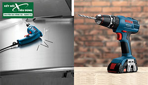 Dụng cụ dùng pin Bosch - dụng cụ dành cho các gia đình