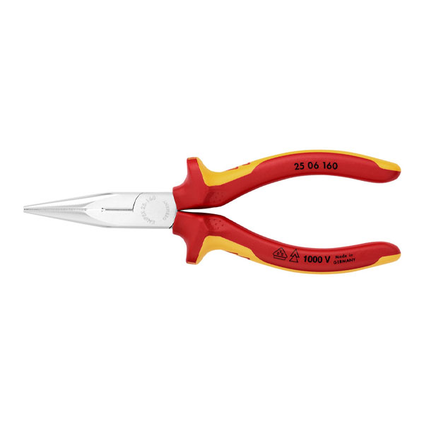 Kìm mũi nhọn cách điện 1000V Knipex 25 06 160