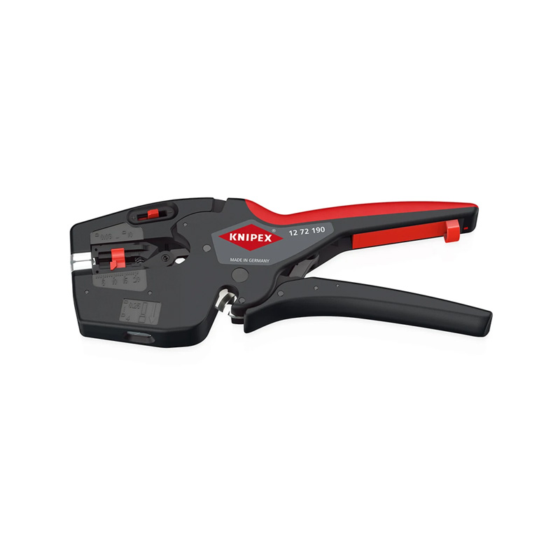 Kìm tuốt dây, bấm cos đa năng 190mm Knipex 12 72 190
