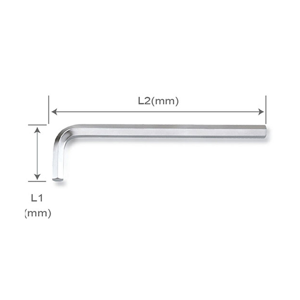 Lục giác chữ L (dài) 9mm TOPTUL AGAL0917