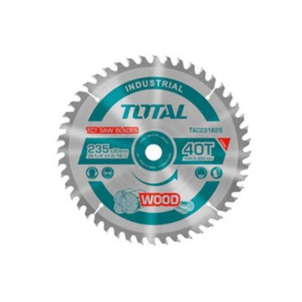 Lưỡi Cưa Gỗ Hợp Kim TCT 160mm 24 Răng Total TAC231341